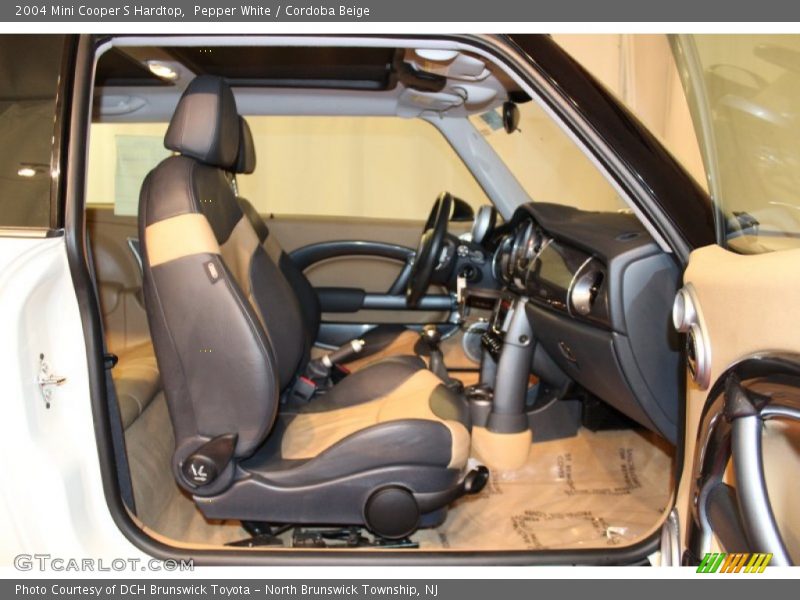  2004 Cooper S Hardtop Cordoba Beige Interior