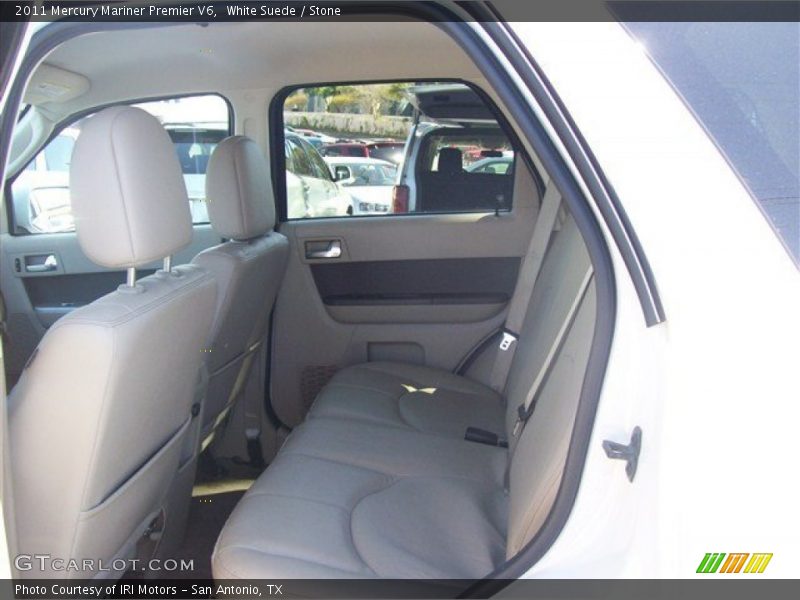 White Suede / Stone 2011 Mercury Mariner Premier V6