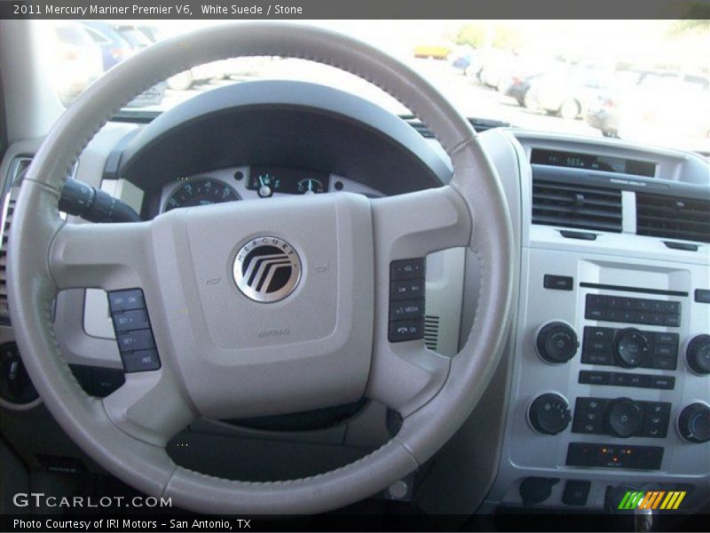 White Suede / Stone 2011 Mercury Mariner Premier V6