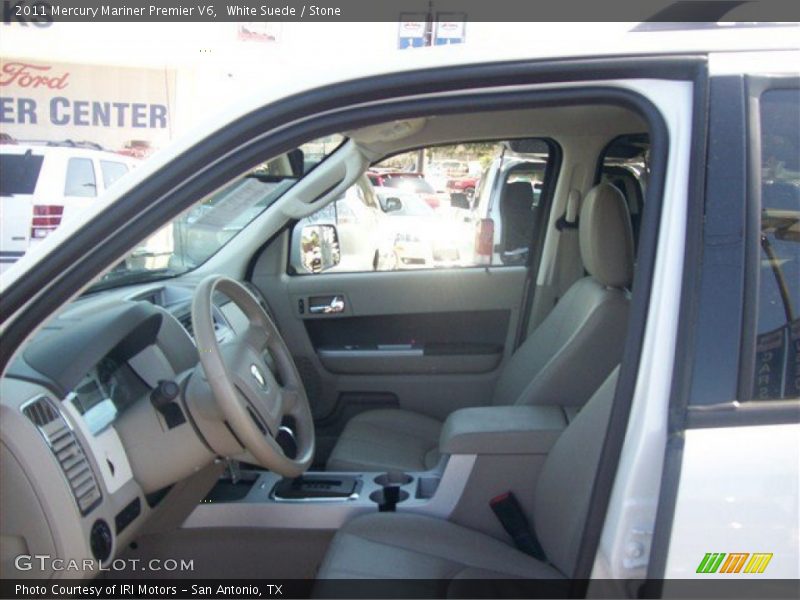 White Suede / Stone 2011 Mercury Mariner Premier V6
