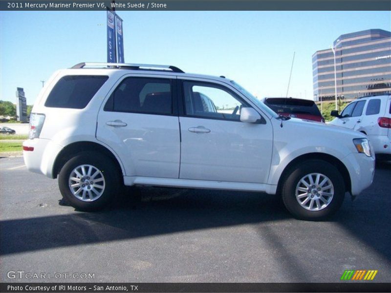 White Suede / Stone 2011 Mercury Mariner Premier V6