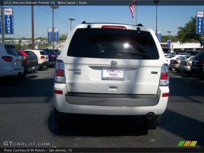 White Suede / Stone 2011 Mercury Mariner Premier V6