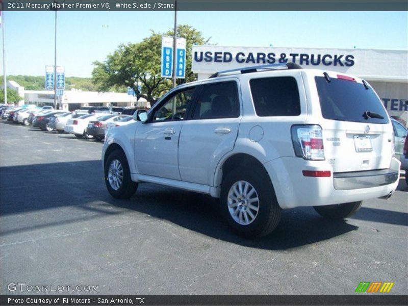 White Suede / Stone 2011 Mercury Mariner Premier V6