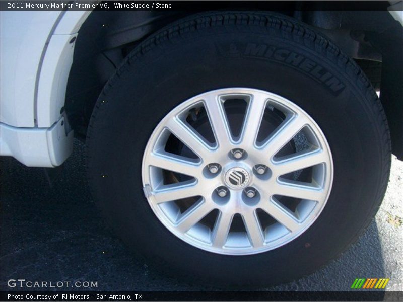 White Suede / Stone 2011 Mercury Mariner Premier V6