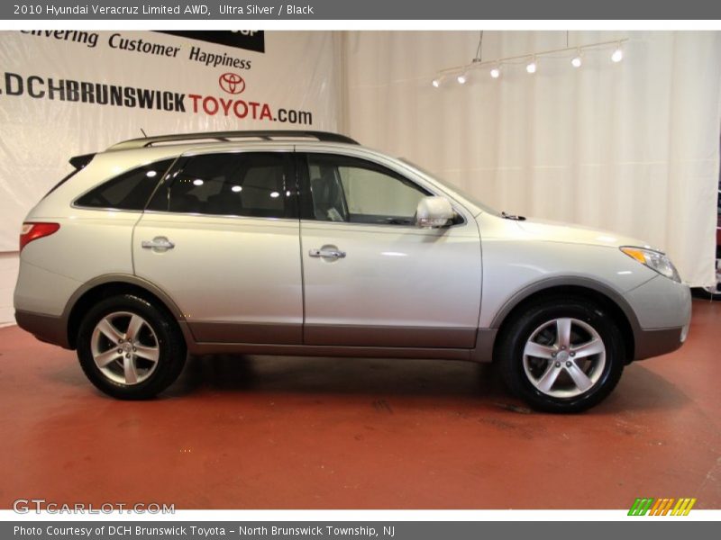 Ultra Silver / Black 2010 Hyundai Veracruz Limited AWD