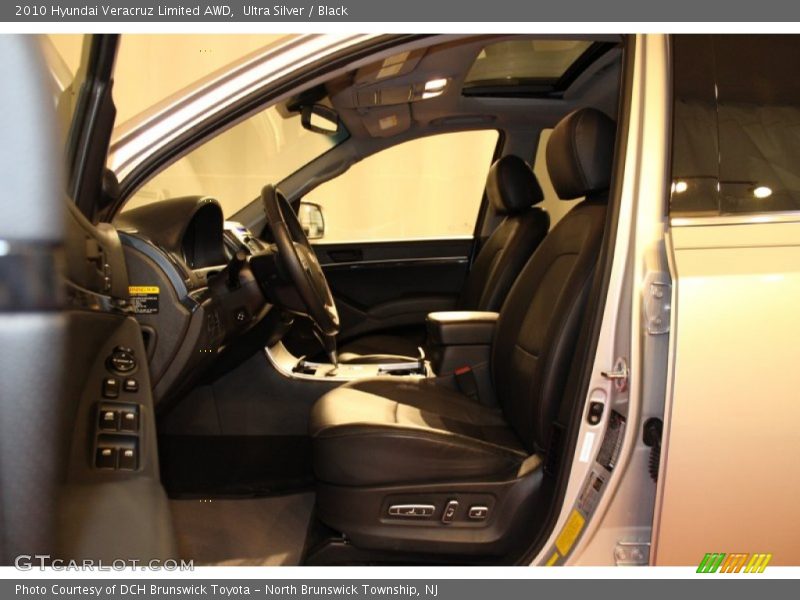 Ultra Silver / Black 2010 Hyundai Veracruz Limited AWD