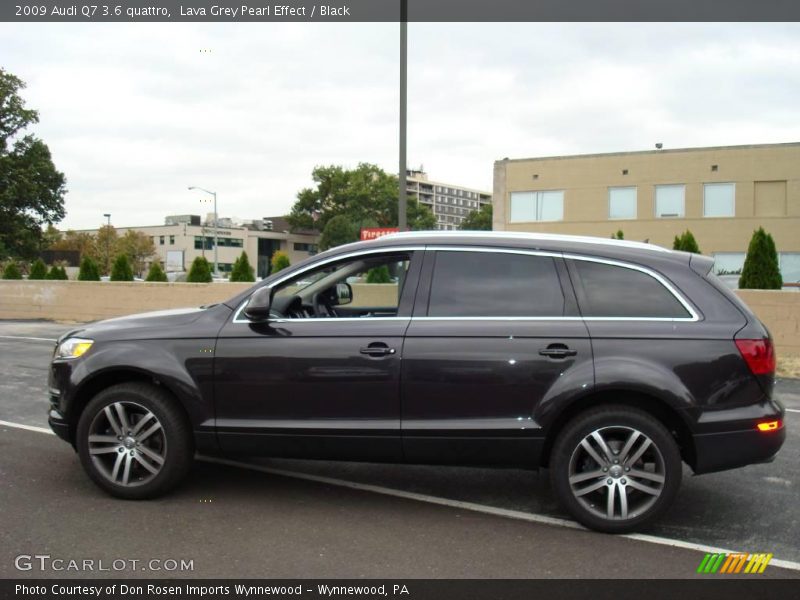 Lava Grey Pearl Effect / Black 2009 Audi Q7 3.6 quattro