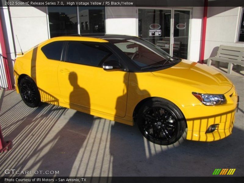 High Voltage Yellow / RS Black/Yellow 2012 Scion tC Release Series 7.0
