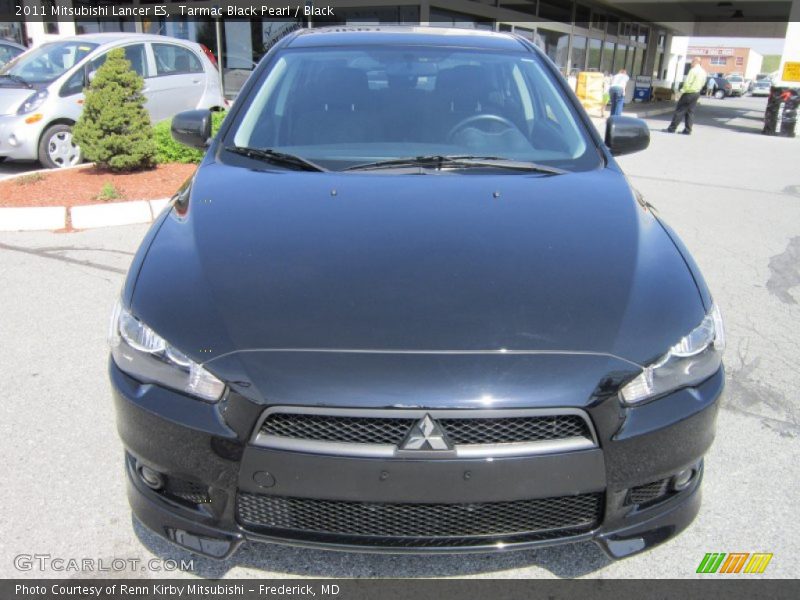 Tarmac Black Pearl / Black 2011 Mitsubishi Lancer ES