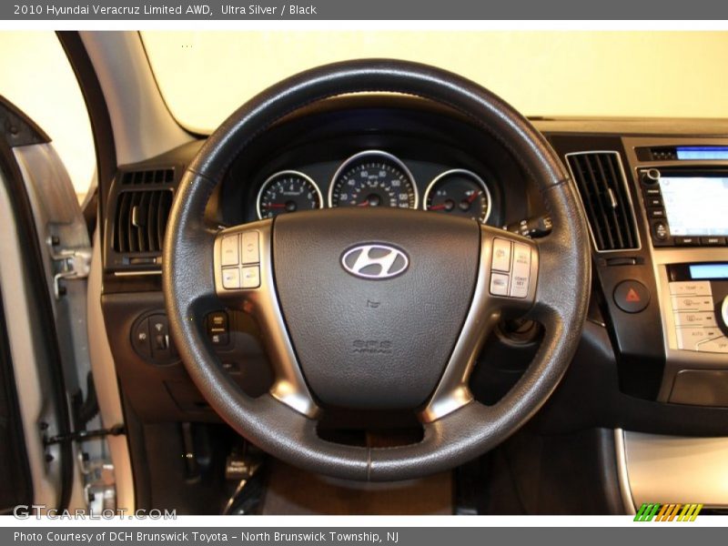 Ultra Silver / Black 2010 Hyundai Veracruz Limited AWD