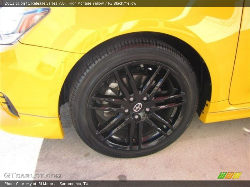 High Voltage Yellow / RS Black/Yellow 2012 Scion tC Release Series 7.0