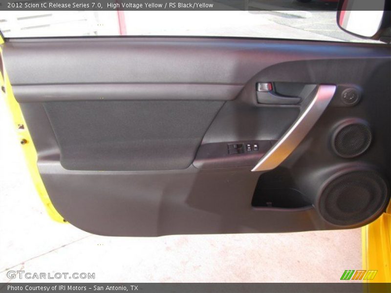 High Voltage Yellow / RS Black/Yellow 2012 Scion tC Release Series 7.0
