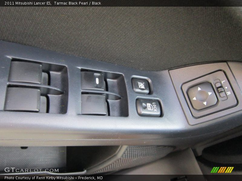 Tarmac Black Pearl / Black 2011 Mitsubishi Lancer ES