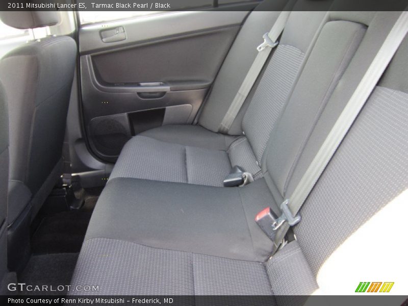 Tarmac Black Pearl / Black 2011 Mitsubishi Lancer ES