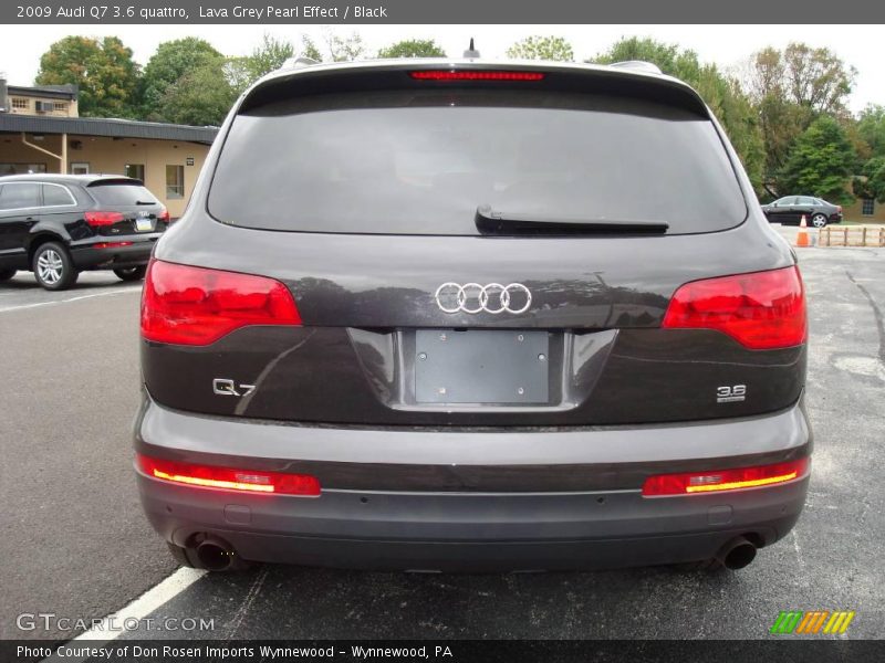 Lava Grey Pearl Effect / Black 2009 Audi Q7 3.6 quattro
