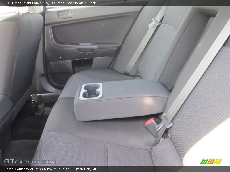 Tarmac Black Pearl / Black 2011 Mitsubishi Lancer ES