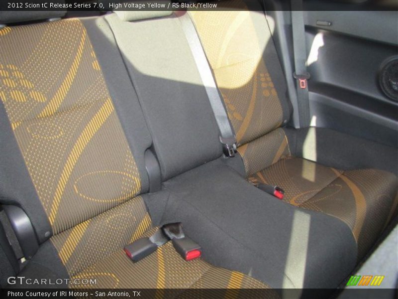 High Voltage Yellow / RS Black/Yellow 2012 Scion tC Release Series 7.0