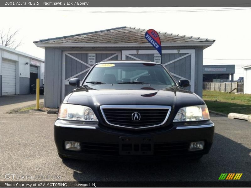 Nighthawk Black / Ebony 2001 Acura RL 3.5