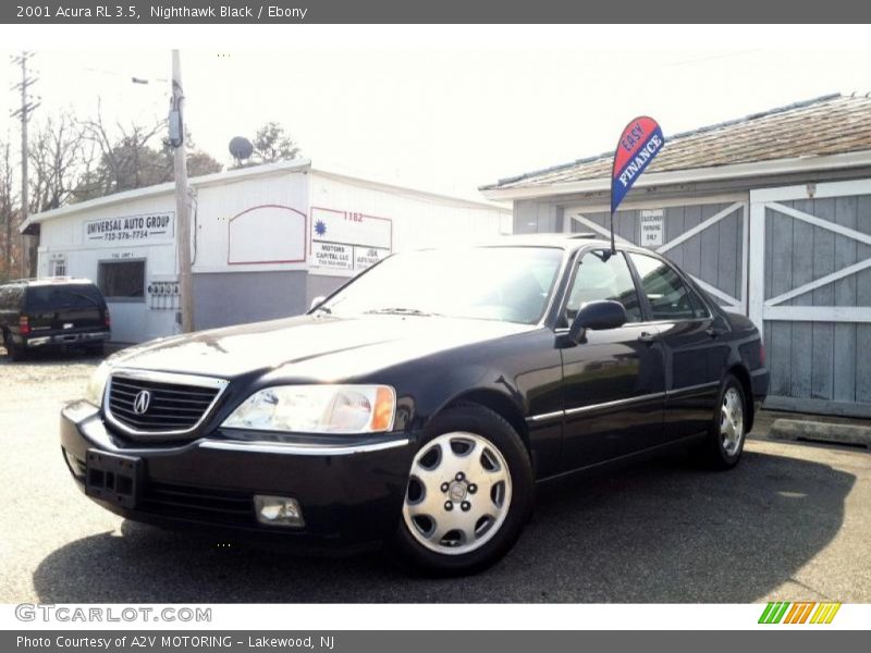Nighthawk Black / Ebony 2001 Acura RL 3.5