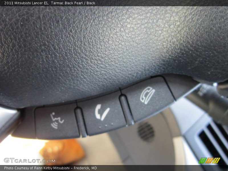 Tarmac Black Pearl / Black 2011 Mitsubishi Lancer ES
