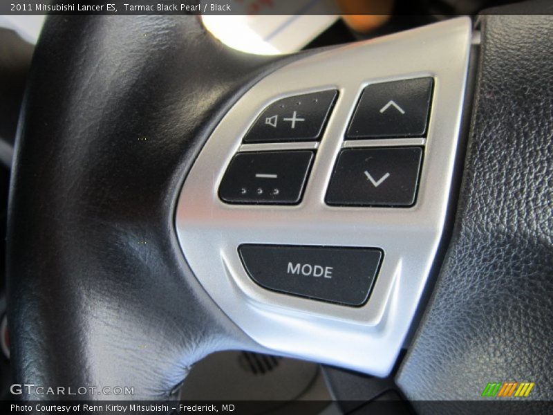 Tarmac Black Pearl / Black 2011 Mitsubishi Lancer ES