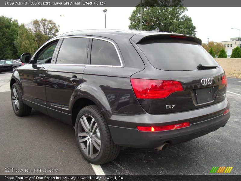 Lava Grey Pearl Effect / Black 2009 Audi Q7 3.6 quattro