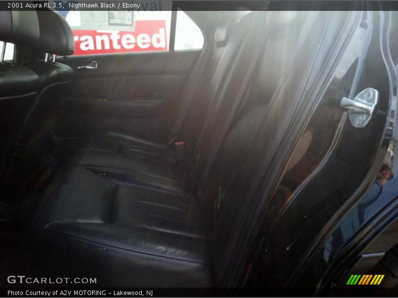 Nighthawk Black / Ebony 2001 Acura RL 3.5