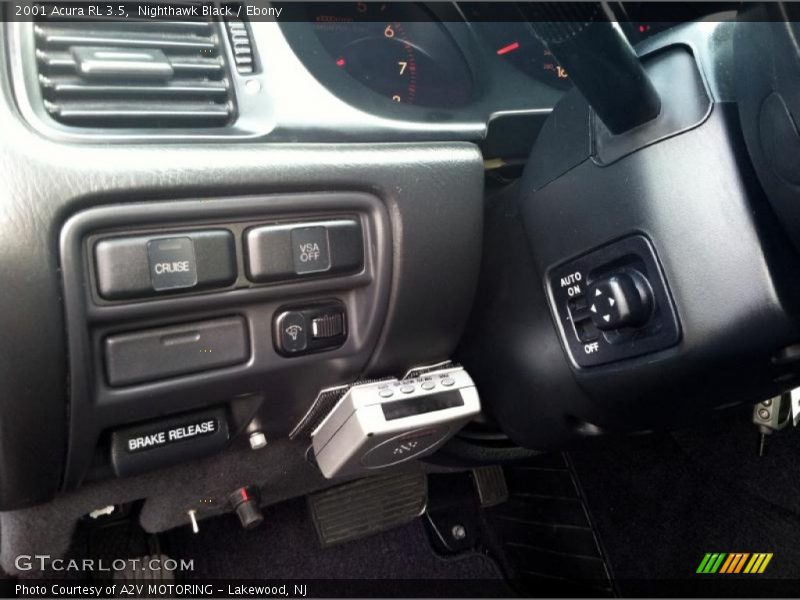 Nighthawk Black / Ebony 2001 Acura RL 3.5