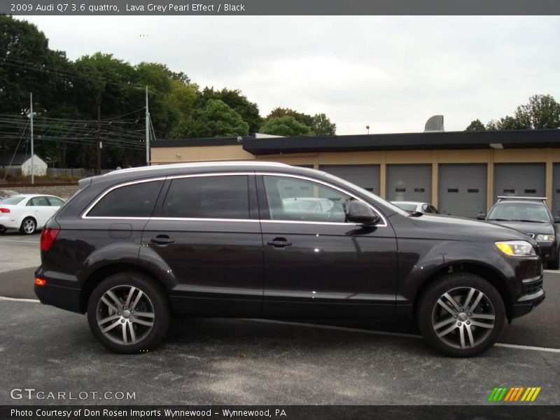 Lava Grey Pearl Effect / Black 2009 Audi Q7 3.6 quattro