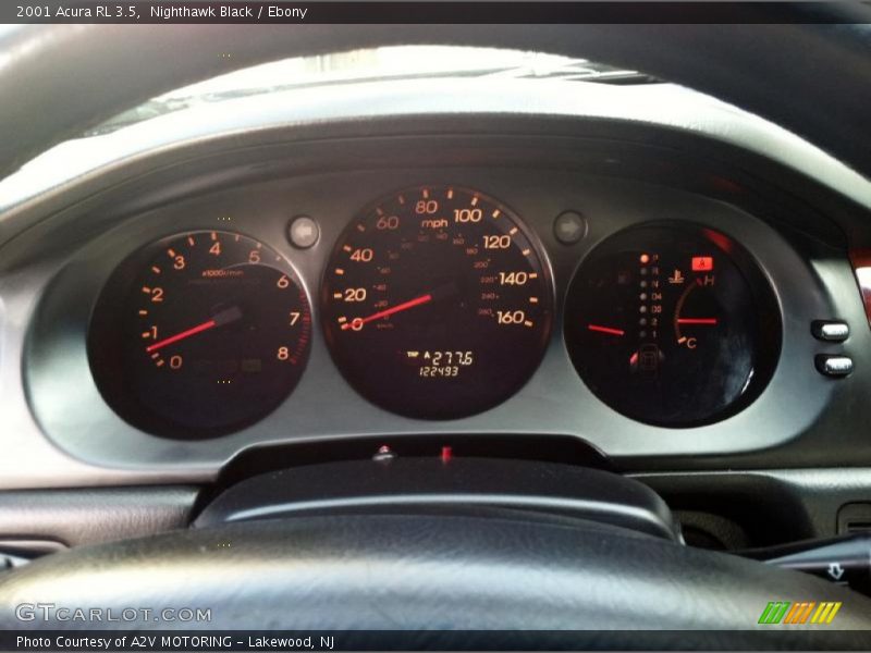  2001 RL 3.5 3.5 Gauges