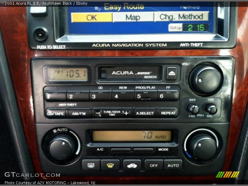 Controls of 2001 RL 3.5