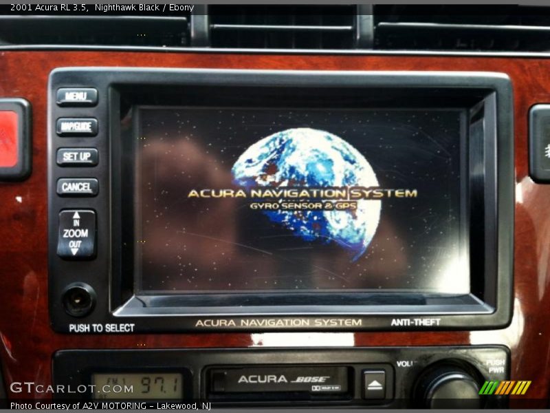 Nighthawk Black / Ebony 2001 Acura RL 3.5