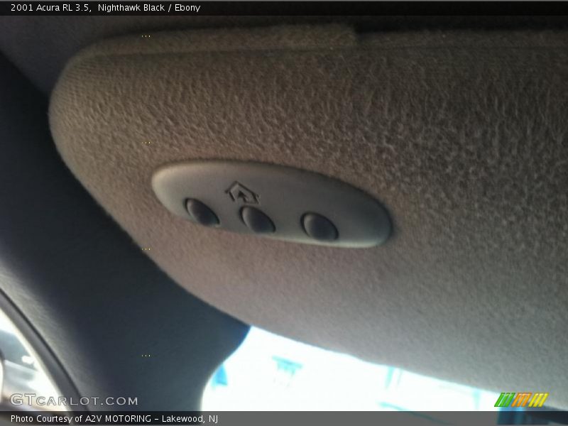 Nighthawk Black / Ebony 2001 Acura RL 3.5
