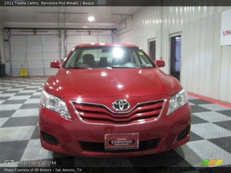 Barcelona Red Metallic / Bisque 2011 Toyota Camry
