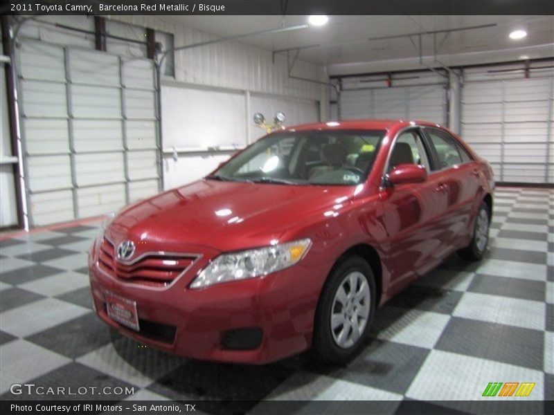 Barcelona Red Metallic / Bisque 2011 Toyota Camry