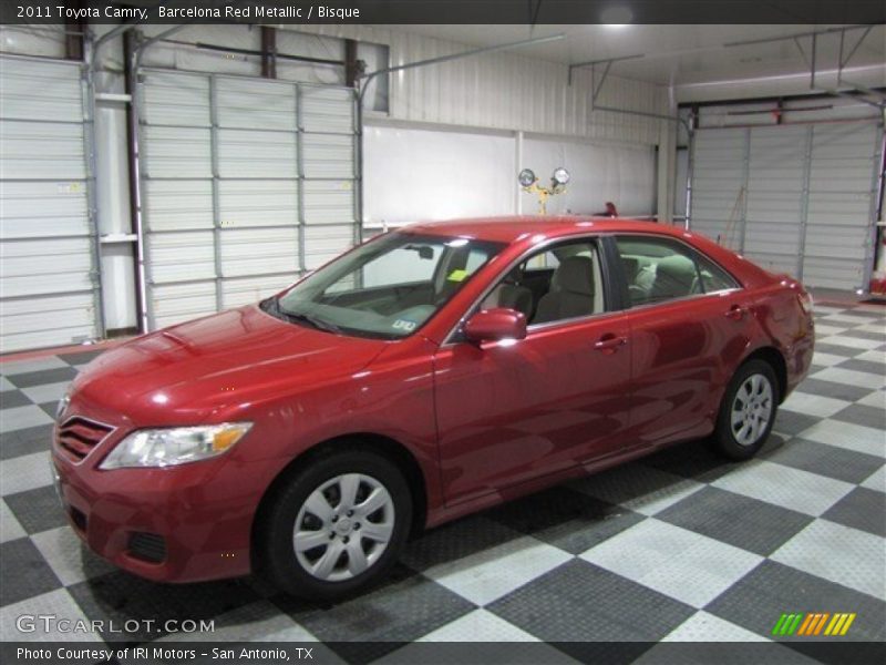 Barcelona Red Metallic / Bisque 2011 Toyota Camry
