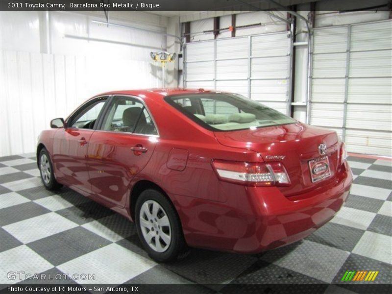 Barcelona Red Metallic / Bisque 2011 Toyota Camry