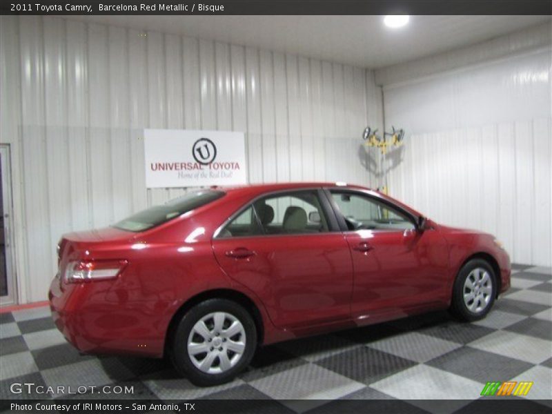 Barcelona Red Metallic / Bisque 2011 Toyota Camry