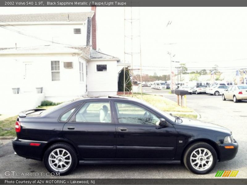 Black Sapphire Metallic / Taupe/Light Taupe 2002 Volvo S40 1.9T