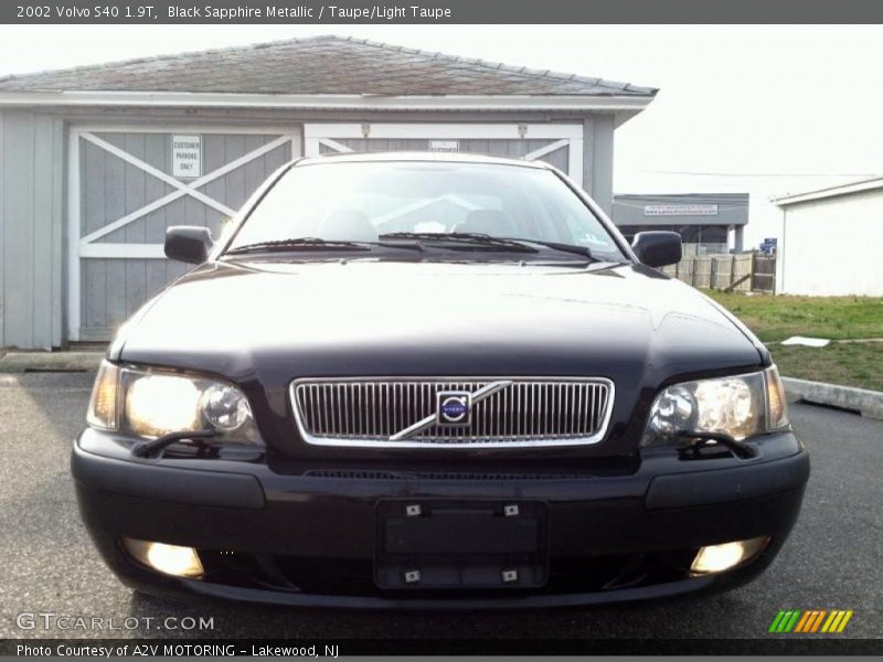 Black Sapphire Metallic / Taupe/Light Taupe 2002 Volvo S40 1.9T