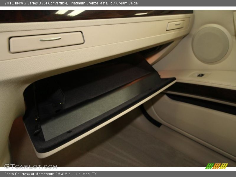 Platinum Bronze Metallic / Cream Beige 2011 BMW 3 Series 335i Convertible