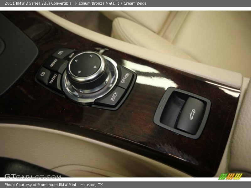 Platinum Bronze Metallic / Cream Beige 2011 BMW 3 Series 335i Convertible