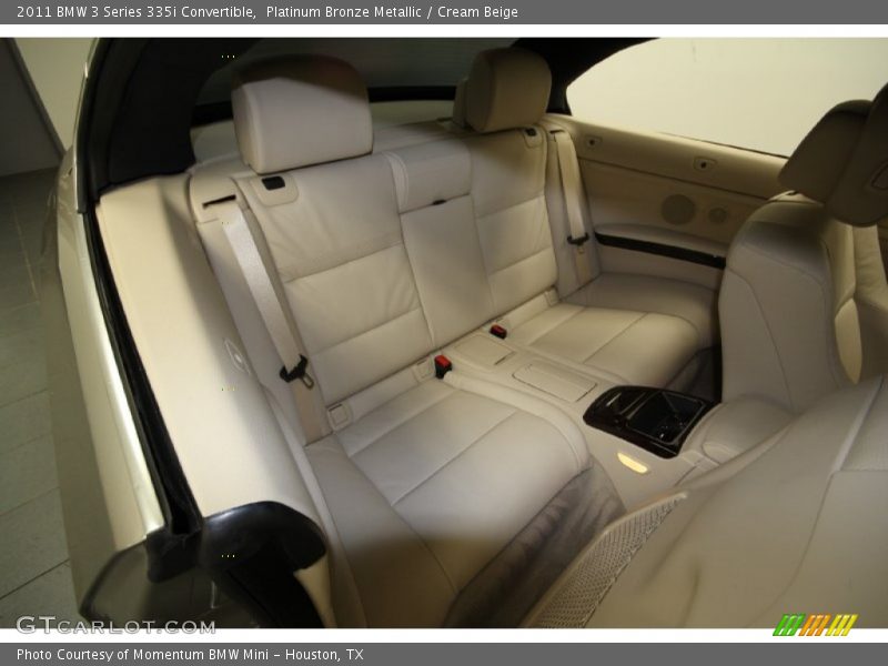 Platinum Bronze Metallic / Cream Beige 2011 BMW 3 Series 335i Convertible