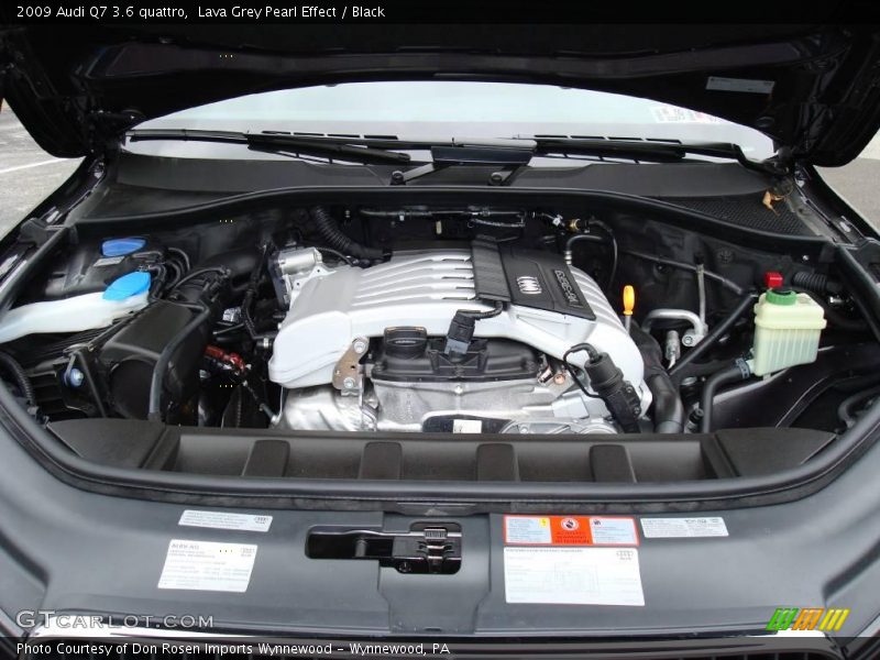 Lava Grey Pearl Effect / Black 2009 Audi Q7 3.6 quattro
