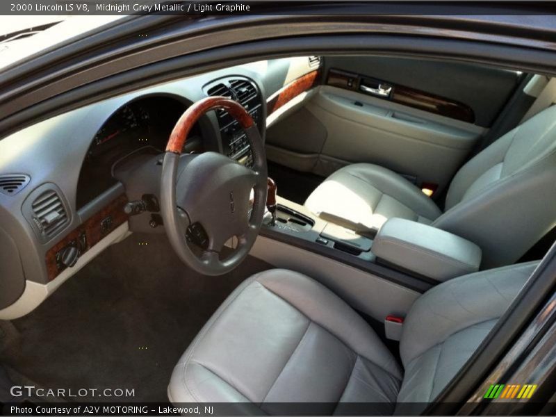 Midnight Grey Metallic / Light Graphite 2000 Lincoln LS V8