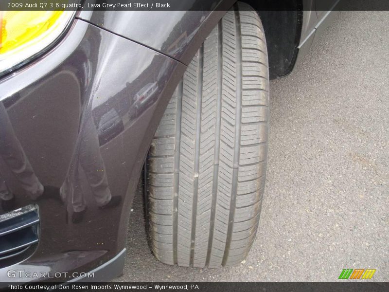 Lava Grey Pearl Effect / Black 2009 Audi Q7 3.6 quattro