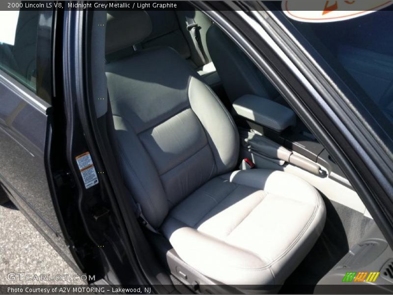 Midnight Grey Metallic / Light Graphite 2000 Lincoln LS V8
