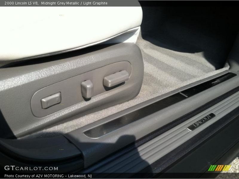 Midnight Grey Metallic / Light Graphite 2000 Lincoln LS V8