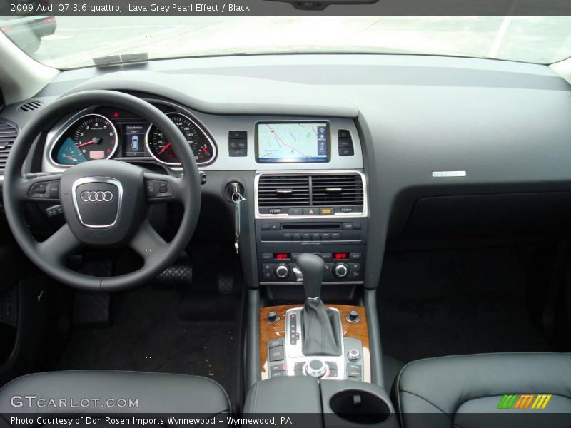 Lava Grey Pearl Effect / Black 2009 Audi Q7 3.6 quattro