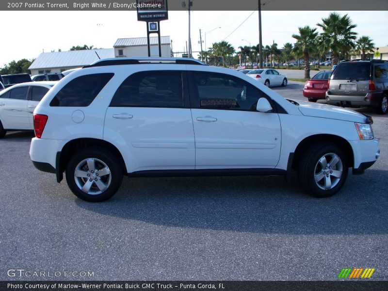Bright White / Ebony/Cashmere 2007 Pontiac Torrent